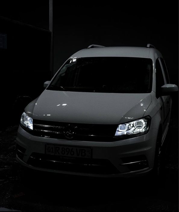 Caddy фары рестайлинг билед. Restayling Fara Caddy
