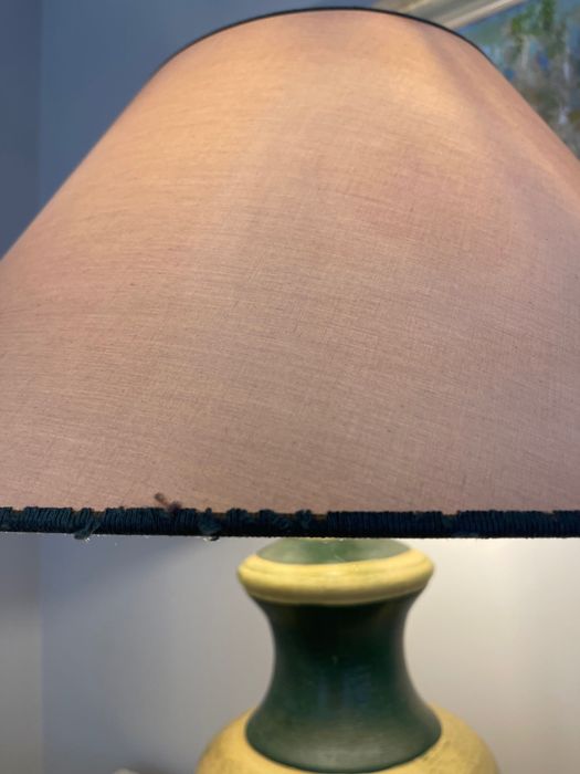 Lampă masivă din ceramică