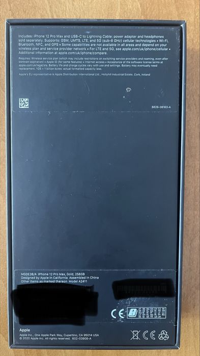 iphone 12 pro max 256gb gold