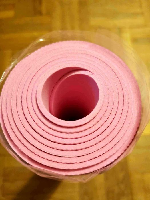 Постелка за йога,розова,4мм