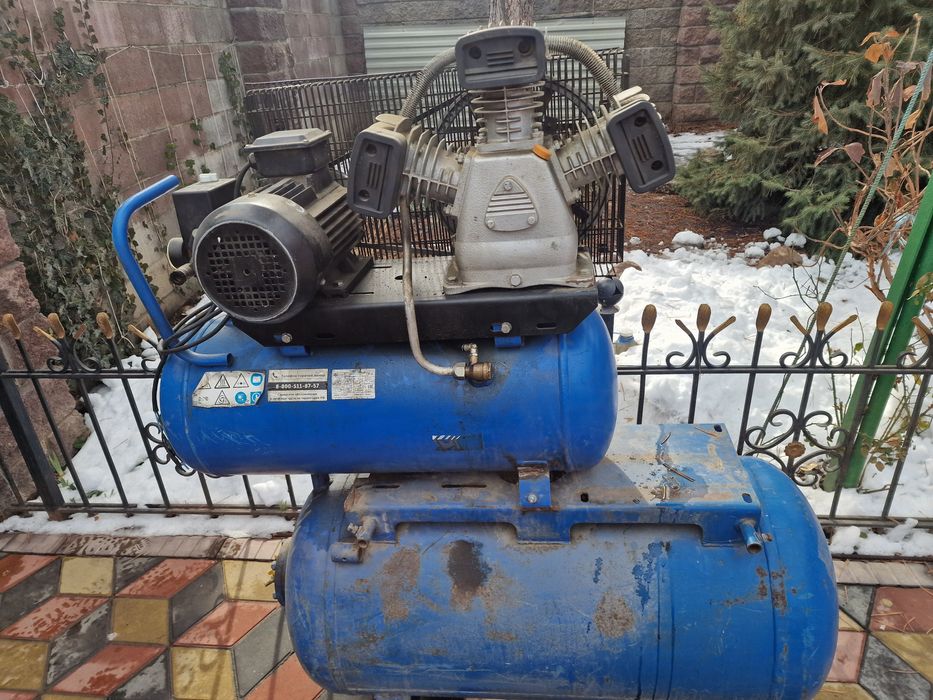 Воздушный компрессор для СТО