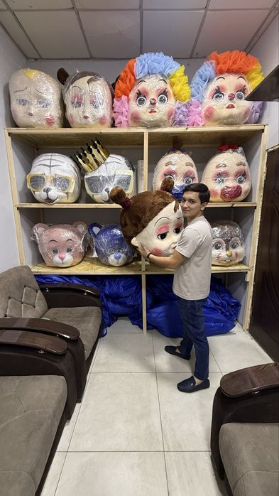 Ayiq animatr kukla multik qahramonlar sotiladi optom