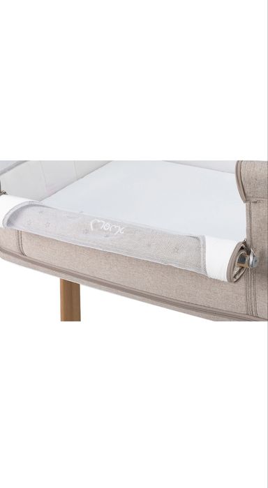 Patut co-sleeper MOMI bebe stare noua + saltea cocos