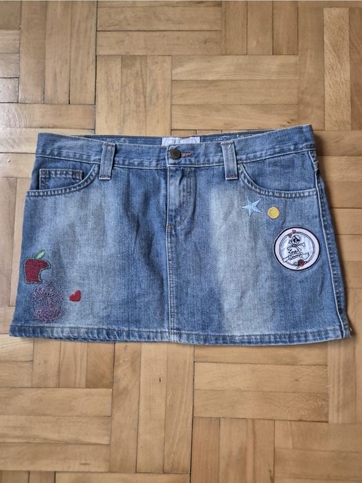 Fustă Blugi Zara Trf, Mărimea EUR 40, Fabricată în Spania