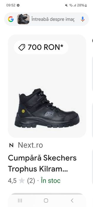 Ghete Skechers nr 42,5 noi!