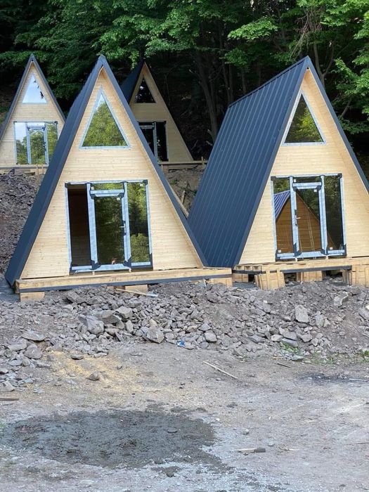 Construim cabane moderne din lemn