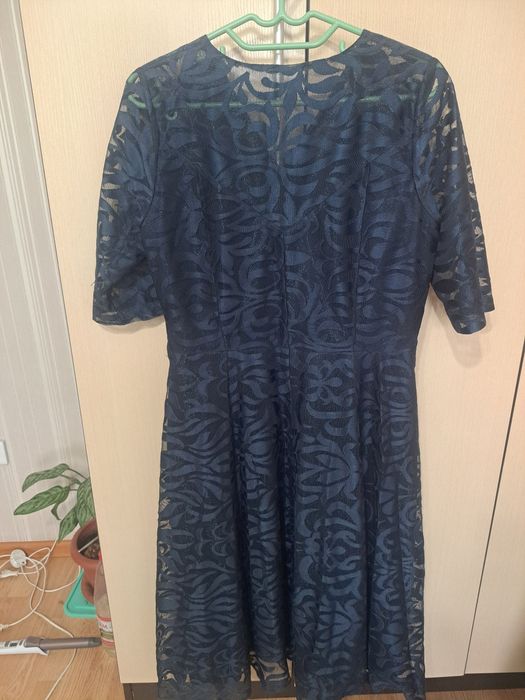 Платье вечернее, 46р,б/у