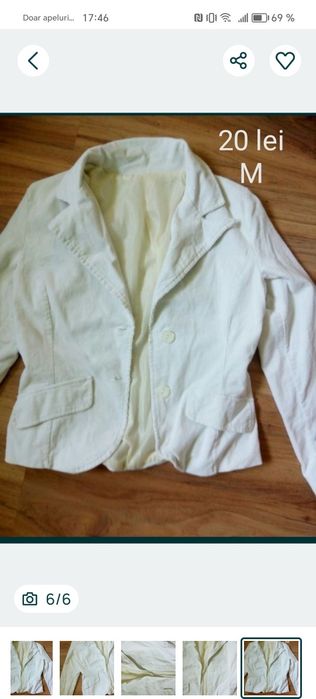 Blazer damă mărimea M
