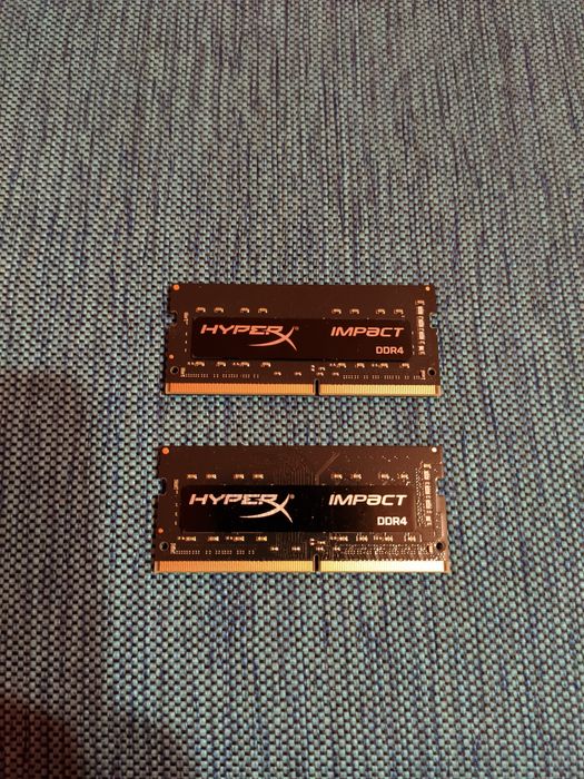 Fara schimburi/fix Kit 16gb ram laptop Kingston HyperX 2666 mhz 2x8 GB