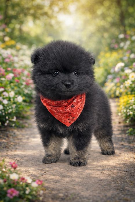 Малки сладки бебета померани