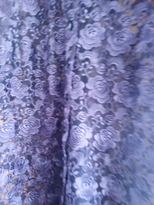 Minunat blazer din dantela mov-pruna