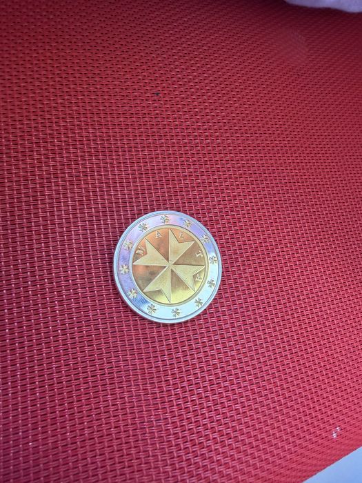 Колекционерска момета Малта в стил (размер) на 2€ - рядка / сувенир