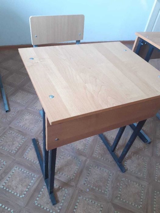 Оқушы парталары, 1 орындық  және 4 орындық