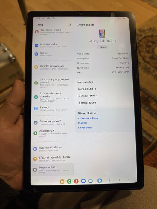 Vând Samsung Galaxy Tab S6 lite in stare impecabila ca noua