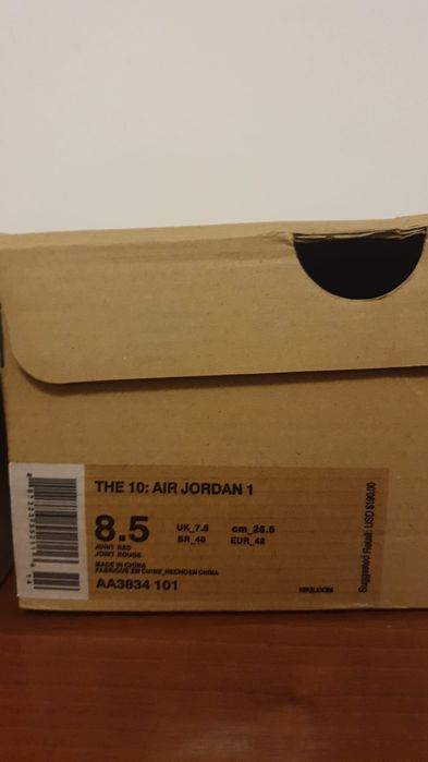 Air Jordan 1 Off White Chicago