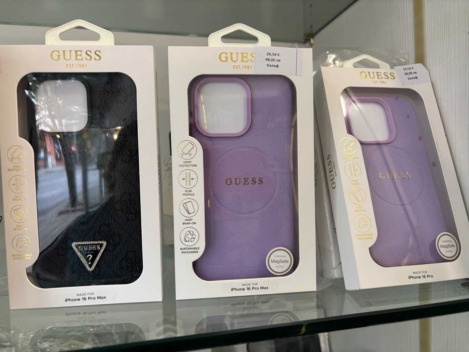 Силиконов Калъф GUESS Iphone case 18/17/16/15/14/13 pro/ max / plus/ e