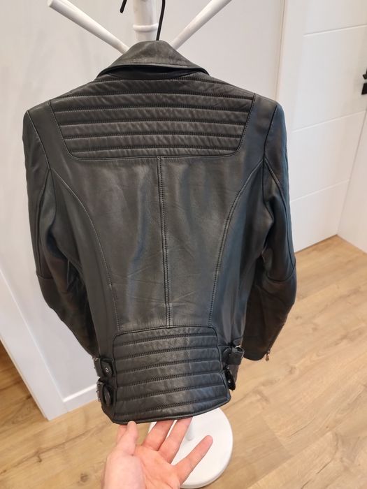 Дамско яке естествена кожа българско производство ,марка MITRON