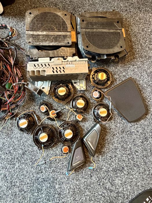 Sistem muzica Top HiFi Harman Kardon Logic 7 boxe difuzoare, complet BMW F10 F11 F01