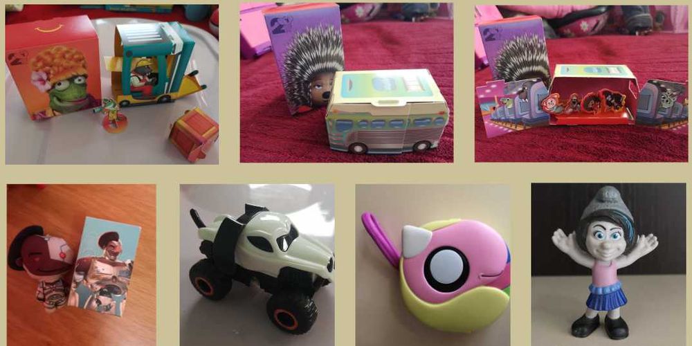 Огромна колекция - Kinder Surprise,Joy,Funco,BURGER KING, McDonald's