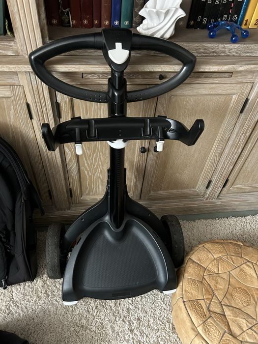 Детска количка Stokke Xplory X + кош за новородено Black