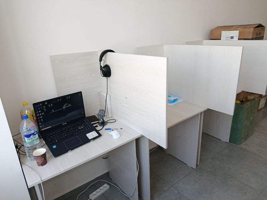 Sotuvchi operator stoli | G-shaklli | Ofis / Call center uchun