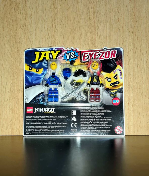 Jay vs Eyezor blister pack, Lego Ninjago