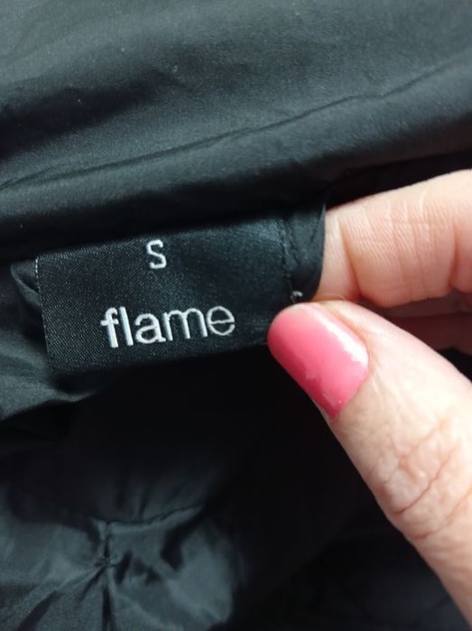 Geacă lungă groasă Flame