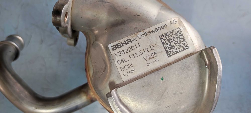 EGR volkswagen vw touran DEF 2.0 cod 04L131512D Behr