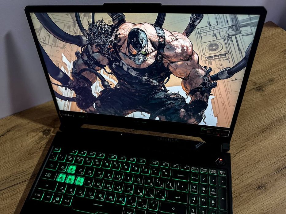 Asus tuf gaming  Ryzen5/512gb/16gb/RTX3050