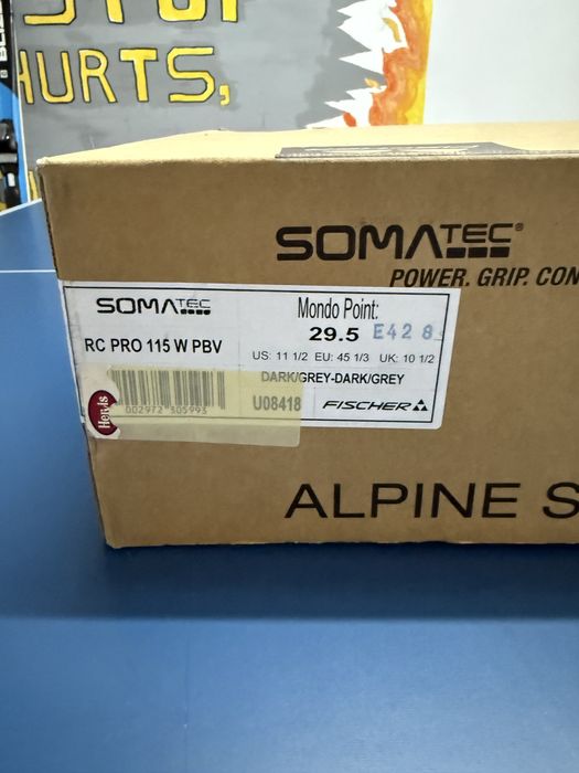 Clapari schi Fischer RC Pro 115 Walk, negru, marime 29,5 (45 EU)