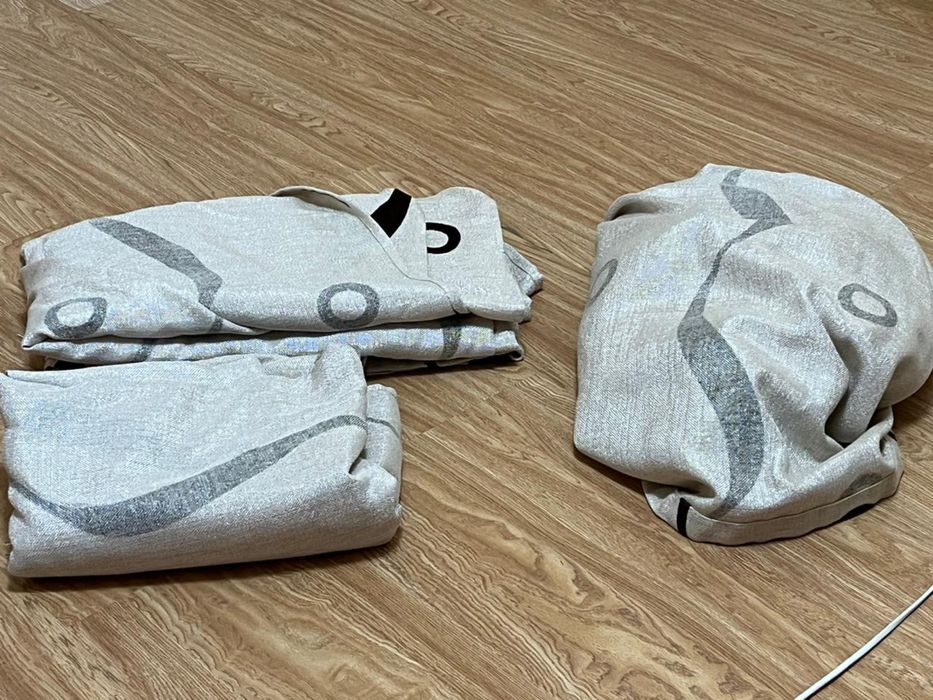 Штора портьера 3 штуки