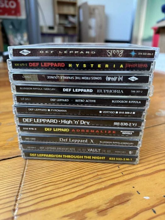 Colectie 11 cd-uri Def Leppard