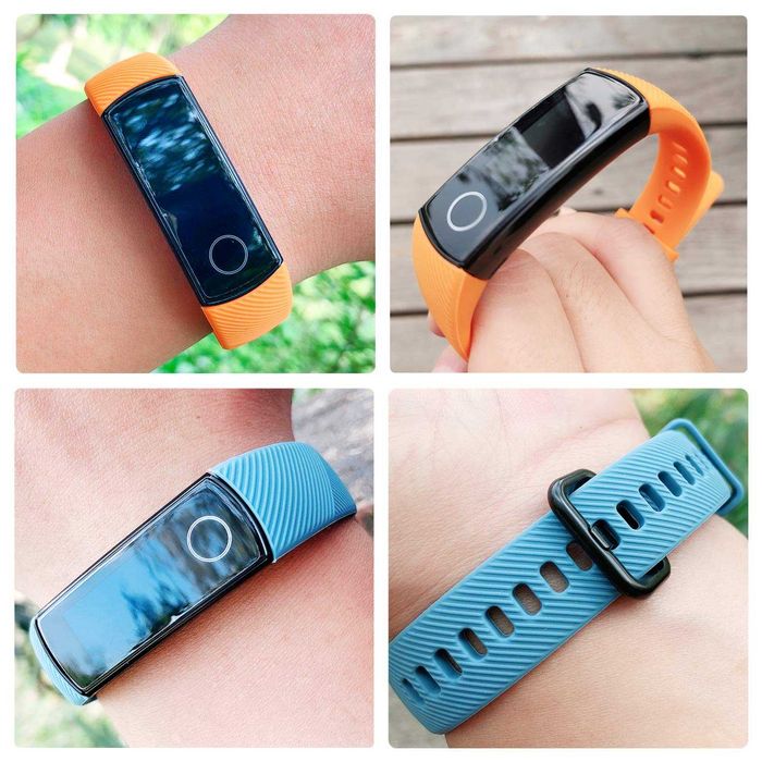 Силиконова каишка верижка Huawei Honor Band 4 5