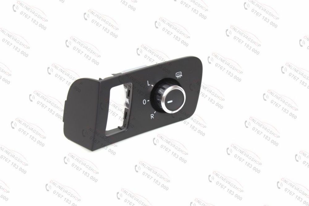 Buton crom reglaj oglinzi OEM Volkswagen Touran, Caddy