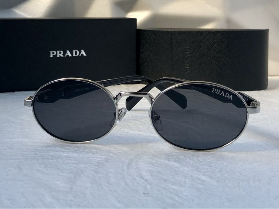 Дамски слънчеви очила кръгли овални елипса 2 цвята златни сребърни