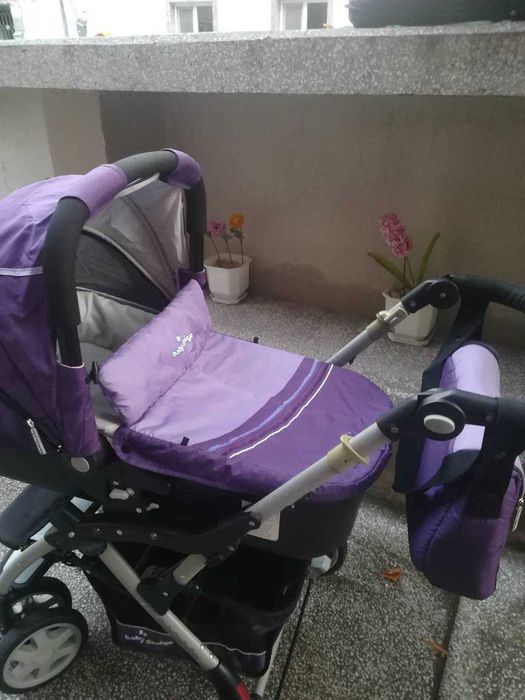 Зимна и лятна количка за бебе