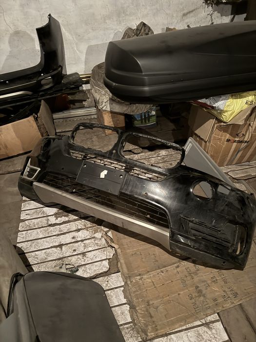 Бампер, пороги, глушитель