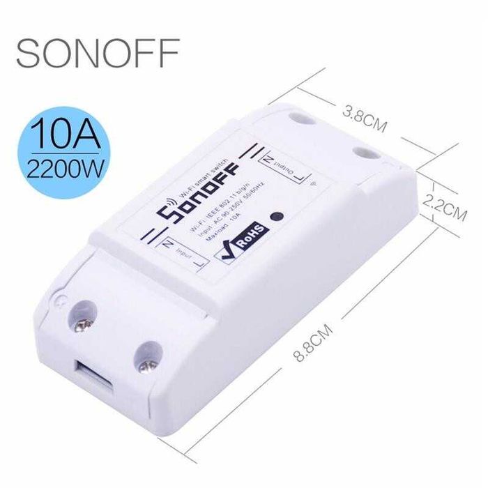 Sonoff Wi-Fi Беспроводной переключатель для умный дом с достакой