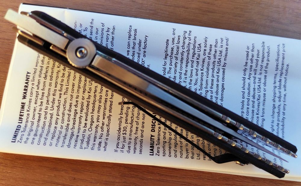 Сгъваем нож ZT0707 / ZT0640
