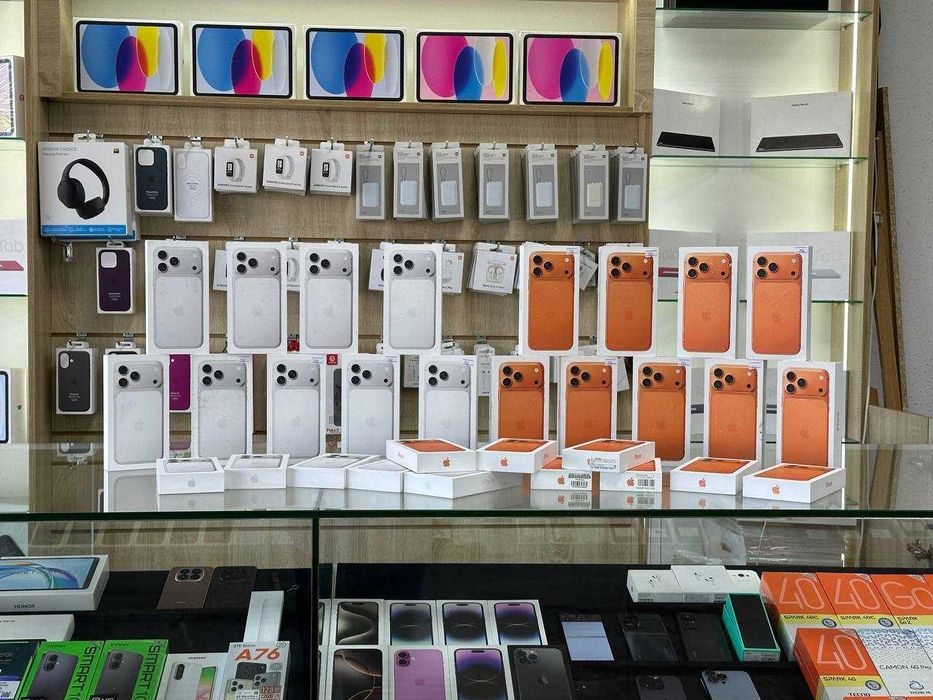 iphone 17 Pro max 256 sim+esim alif nasiya 24 oyga