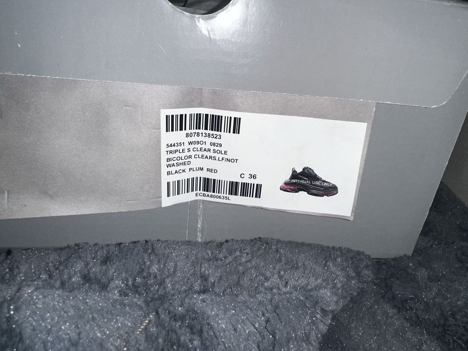 Balenciaga Triple S Clear Sole Neon