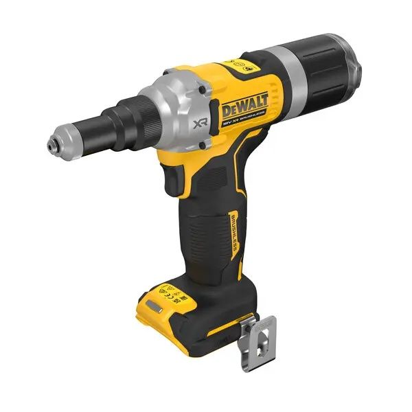 Pistol pentru nituit DeWalt DCF414NT, nituri Ø 4.8 / 6.0 / 6.4 mm, compatibil cu acumulatori 18V XR in valiza TSTAK