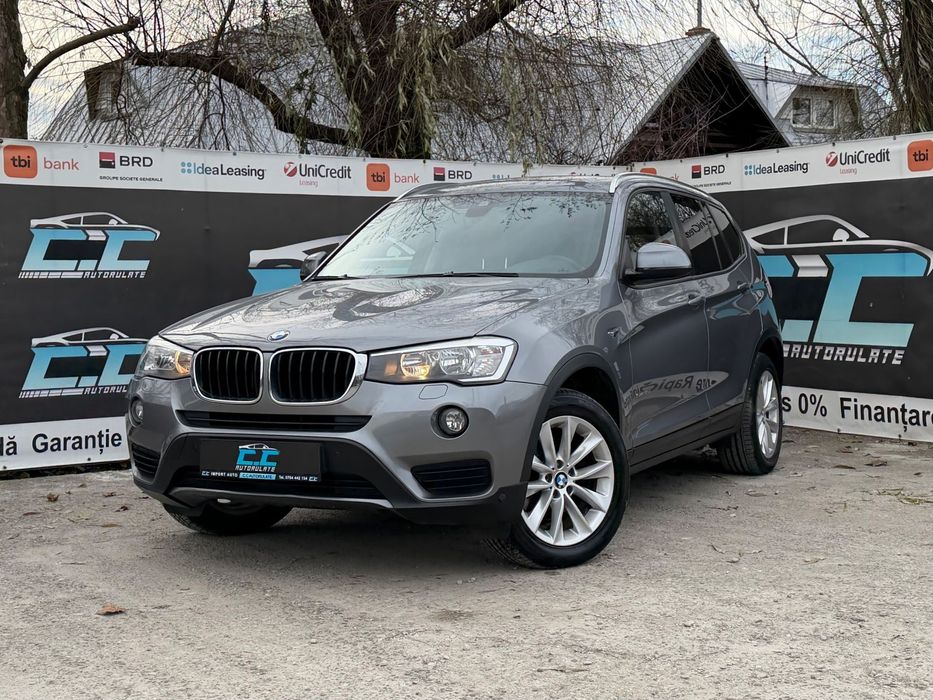 BMW X3 Piele Maro Facelift Încălzire Camera Navigatie Garanție Rate