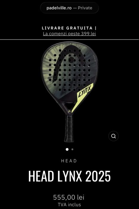 Racheta padel Head Lynx 2025