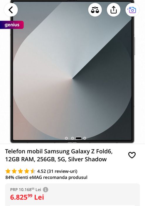 Samsung Galaxy Z Fold6 256gb black