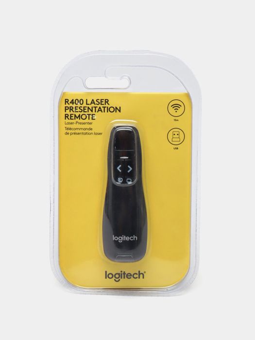 Пульт для презентиаци Logitech r400 asia version указка для презентаци