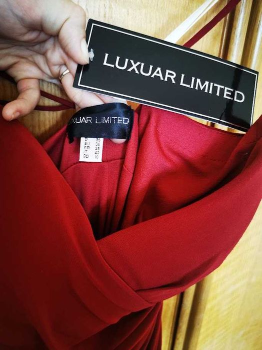 Червена рокля - LUXUAR FASHION  - SIZE EU36/50€