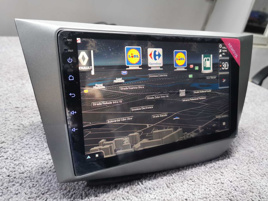 Navigatie Android Seat Leon 2005-2012 4/64gb QLED octacore port SIM