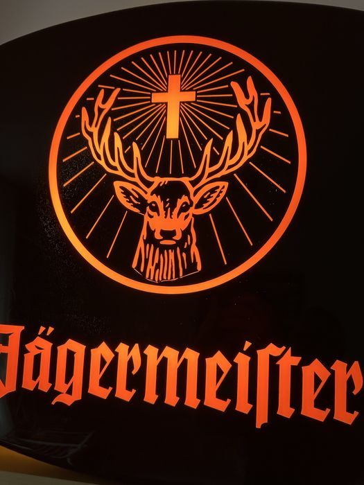 Reclama luminoasa Jagermeister