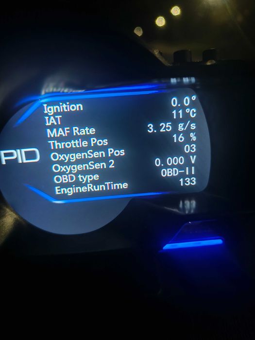 1г. ГАРАНЦИЯ A501 Car HUD OBD2 Километраж Бордови Компютър Турбо Уред Температура Масло Температура Обороти Диагностика Трип Компютър Дисплей OBD 2